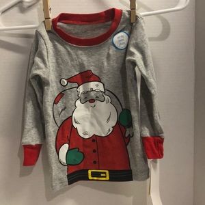 Carter’s Santa PJ Top only, NWT, size 18m